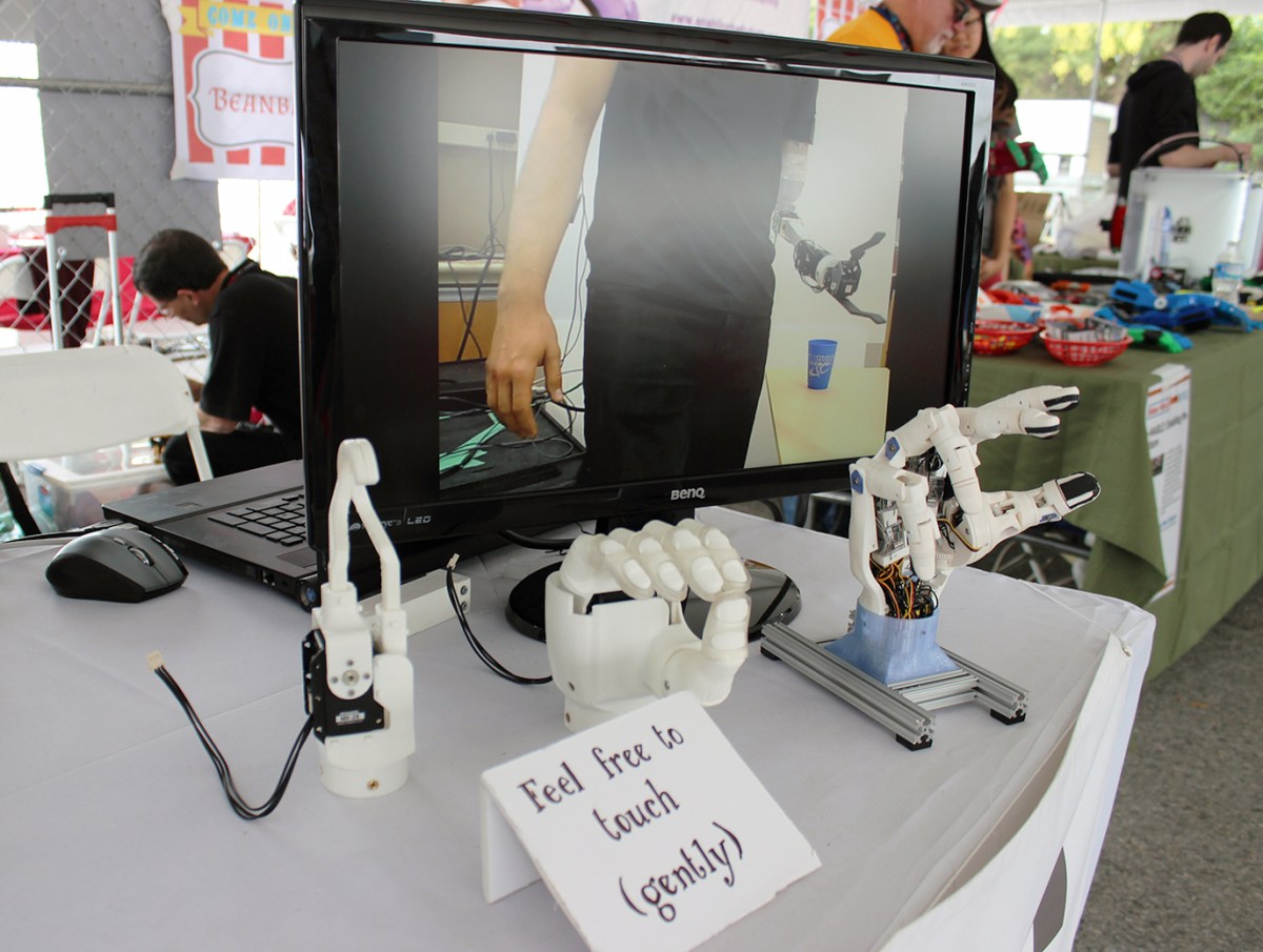 Feel free to touch (gently)